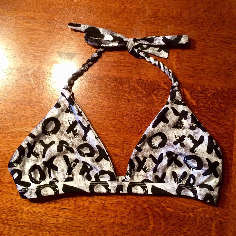 Reversible Roxy bikini top.